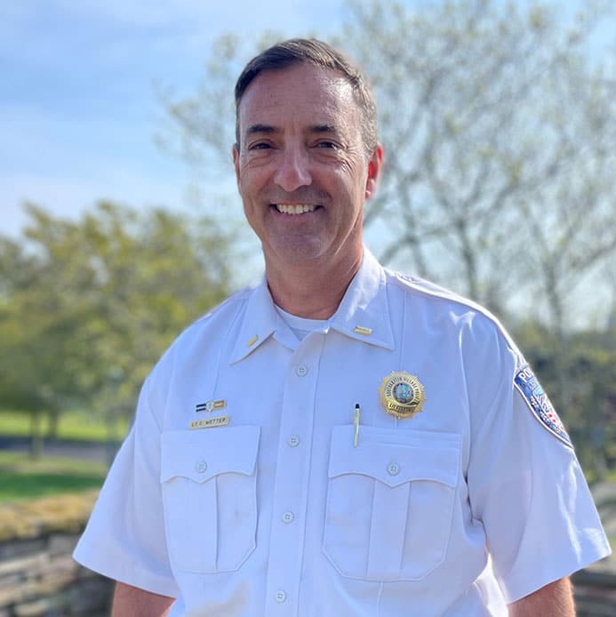 Captain Christopher Wetter headshot