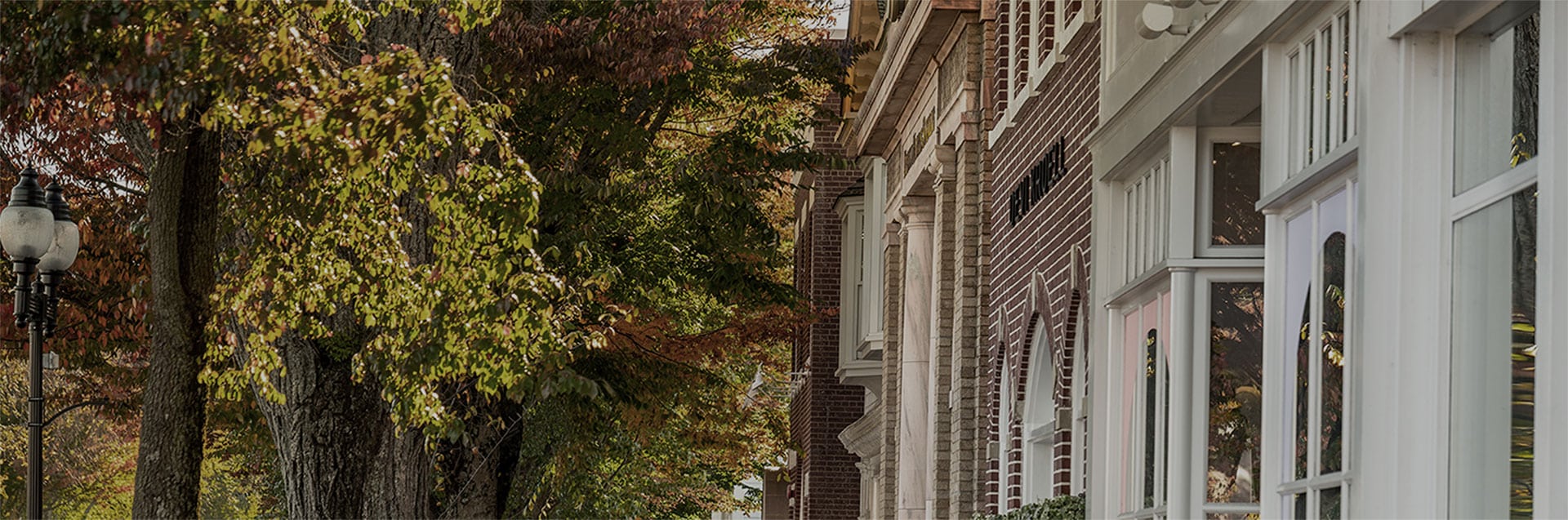 close-up of brick building side